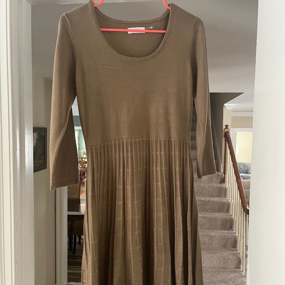 Calvin Klein Khaki Dress
